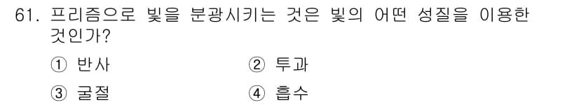 컬러리스트산업기사 2015년 61번 - 정답과 핵심 포인트를 검수 중인 기출문제