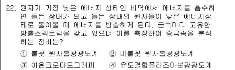 산업위생관리기사 2016년 22번 - 정답과 핵심 포인트를 검수 중인 기출문제