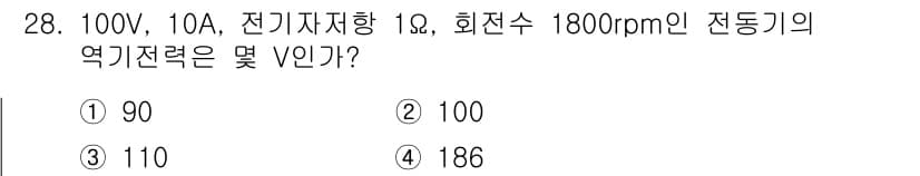 전기기능사 2015년 28번 - 정답과 핵심 포인트를 검수 중인 기출문제