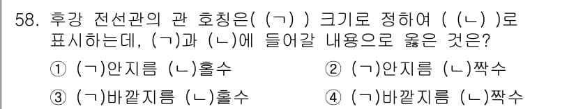 전기기능사 2015년 58번 - 정답과 핵심 포인트를 검수 중인 기출문제