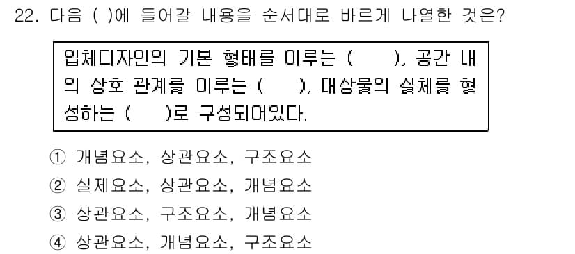 멀티미디어콘텐츠제작전문가 2016년 22번 - 정답과 핵심 포인트를 검수 중인 기출문제