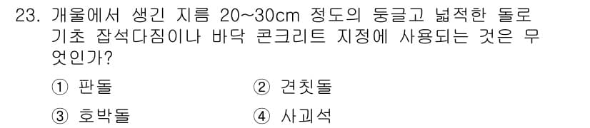 실내건축기능사 2016년 23번 - 정답과 핵심 포인트를 검수 중인 기출문제
