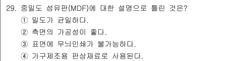 실내건축기능사 2016년 29번 - 정답과 핵심 포인트를 검수 중인 기출문제