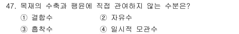 조경산업기사 2016년 47번 - 정답과 핵심 포인트를 검수 중인 기출문제