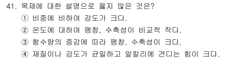 조경산업기사 2017년 41번 - 정답과 핵심 포인트를 검수 중인 기출문제