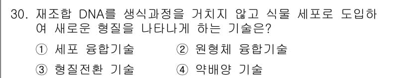 종자기사 2017년 30번 - 정답과 핵심 포인트를 검수 중인 기출문제