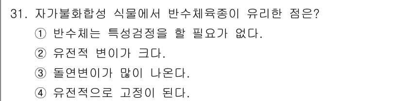 종자기사 2017년 31번 - 정답과 핵심 포인트를 검수 중인 기출문제