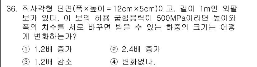 용접기사 2018년 36번 - 정답과 핵심 포인트를 검수 중인 기출문제