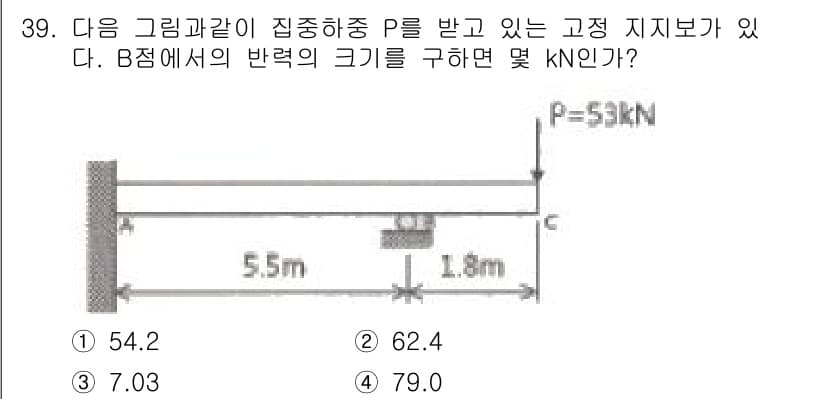용접기사 2018년 39번 - 정답과 핵심 포인트를 검수 중인 기출문제