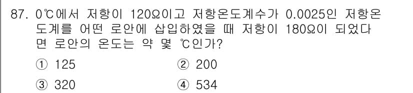 가스기사 2016년 87번 - 정답과 핵심 포인트를 검수 중인 기출문제