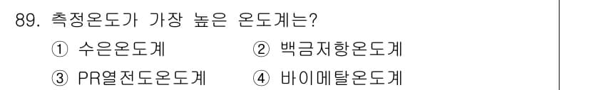가스기사 2016년 89번 - 정답과 핵심 포인트를 검수 중인 기출문제