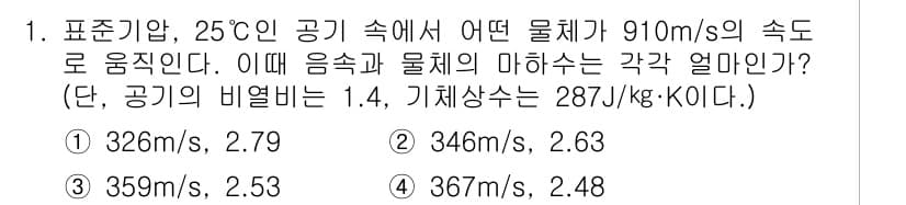 가스기사 2017년 1번 - 정답과 핵심 포인트를 검수 중인 기출문제