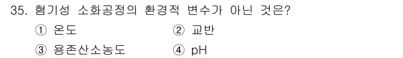수질환경산업기사 2016년 35번 - 정답과 핵심 포인트를 검수 중인 기출문제