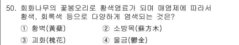 컬러리스트기사 2017년 50번 - 정답과 핵심 포인트를 검수 중인 기출문제