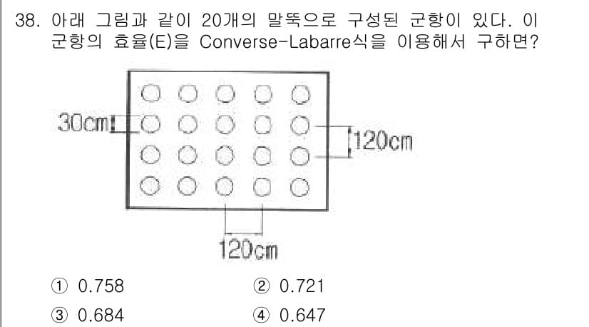 건설재료시험기사 2017년 39번 - 정답과 핵심 포인트를 검수 중인 기출문제