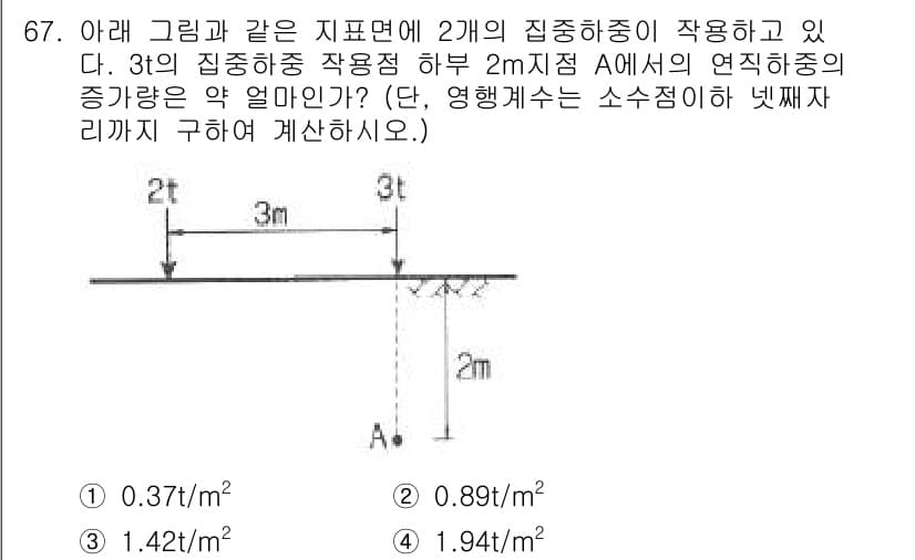 건설재료시험기사 2017년 68번 - 정답과 핵심 포인트를 검수 중인 기출문제