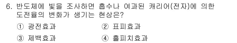 금속재료산업기사 2015년 6번 - 정답과 핵심 포인트를 검수 중인 기출문제