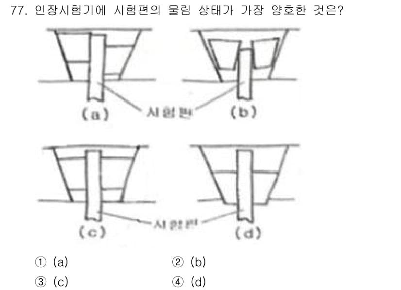 금속재료산업기사 2015년 77번 - 정답과 핵심 포인트를 검수 중인 기출문제