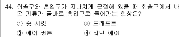 건축설비기사 2016년 44번 - 정답과 핵심 포인트를 검수 중인 기출문제
