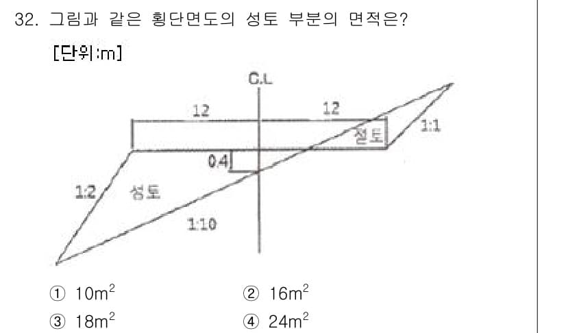 측량및지형공간정보기사 2016년 32번 - 정답과 핵심 포인트를 검수 중인 기출문제