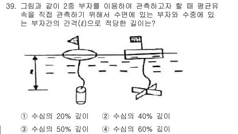 측량및지형공간정보기사 2017년 39번 - 정답과 핵심 포인트를 검수 중인 기출문제