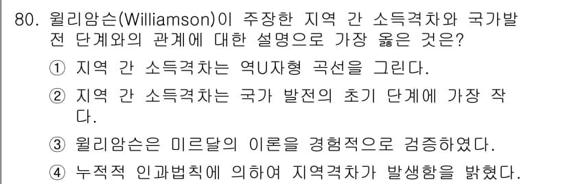 도시계획기사 2017년 80번 - 정답과 핵심 포인트를 검수 중인 기출문제