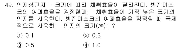 산업위생관리산업기사 2016년 49번 - 정답과 핵심 포인트를 검수 중인 기출문제
