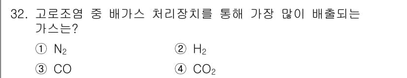 제선기능사 2015년 32번 - 정답과 핵심 포인트를 검수 중인 기출문제