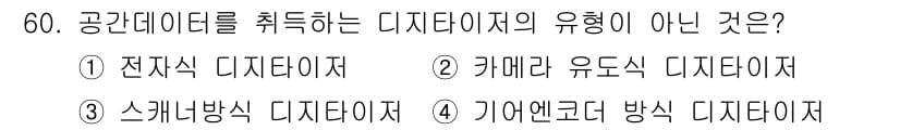 지적산업기사 2015년 60번 - . 기어앤크레드 방송 디지털저자.

기어앤크레드 방송 디지털저자는 일반적... 에 관한 핵심 기출문제