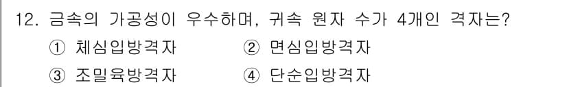 침투비파괴검사기사 2015년 12번 - 정답과 핵심 포인트를 검수 중인 기출문제