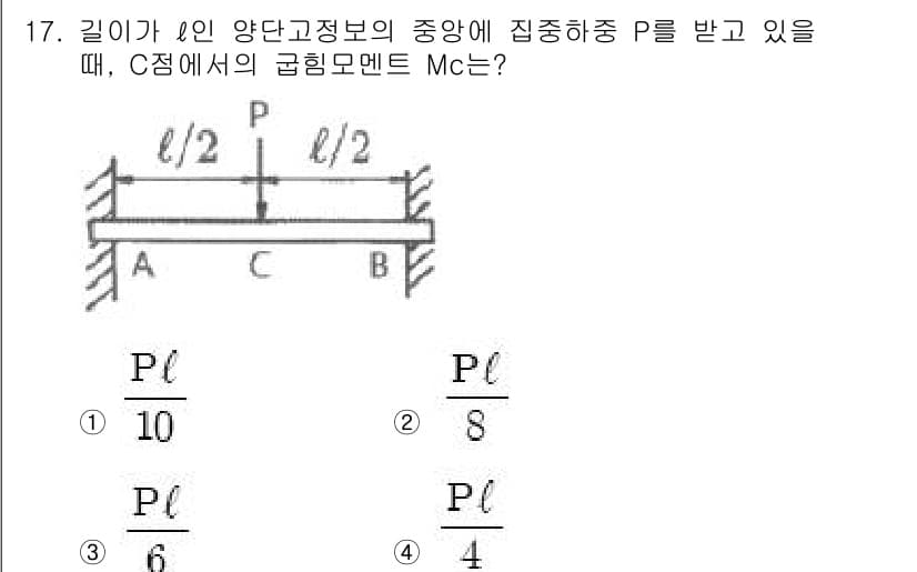 건설기계설비기사 2016년 17번 - 정답과 핵심 포인트를 검수 중인 기출문제