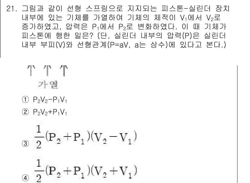 건설기계설비기사 2016년 21번 - 정답과 핵심 포인트를 검수 중인 기출문제