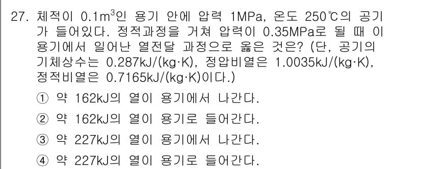 건설기계설비기사 2017년 27번 - 정답과 핵심 포인트를 검수 중인 기출문제
