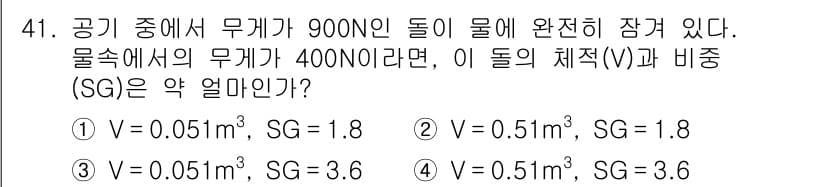 건설기계설비기사 2017년 41번 - 정답과 핵심 포인트를 검수 중인 기출문제