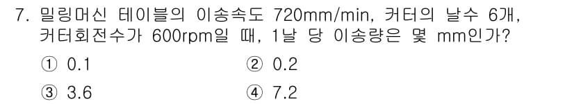 생산자동화산업기사 2017년 7번 - 정답과 핵심 포인트를 검수 중인 기출문제