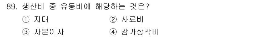 축산기사 2015년 89번 - 정답과 핵심 포인트를 검수 중인 기출문제