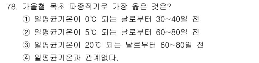 축산기사 2016년 82번 - 정답과 핵심 포인트를 검수 중인 기출문제