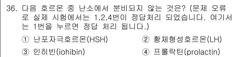 축산기사 2017년 36번 - 정답과 핵심 포인트를 검수 중인 기출문제