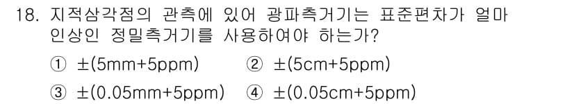 지적기사 2016년 18번 - 정답과 핵심 포인트를 검수 중인 기출문제