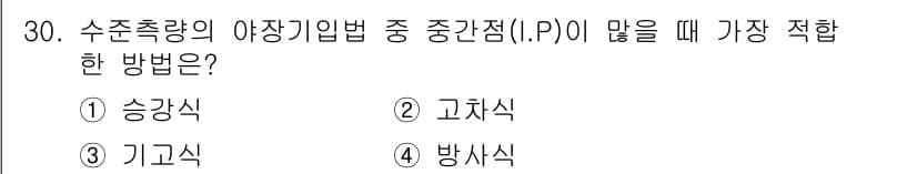 지적기사 2016년 30번 - 정답과 핵심 포인트를 검수 중인 기출문제