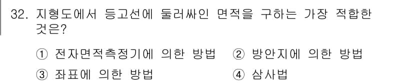 지적기사 2016년 32번 - 정답과 핵심 포인트를 검수 중인 기출문제