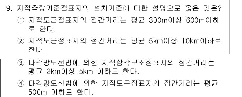 지적기사 2016년 9번 - 정답과 핵심 포인트를 검수 중인 기출문제
