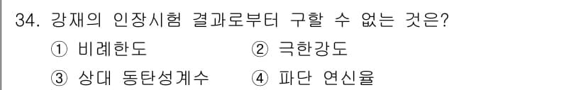 건설재료시험기능사 2015년 34번 - 정답과 핵심 포인트를 검수 중인 기출문제