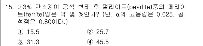 자기비파괴검사기사 2015년 15번 - 정답과 핵심 포인트를 검수 중인 기출문제