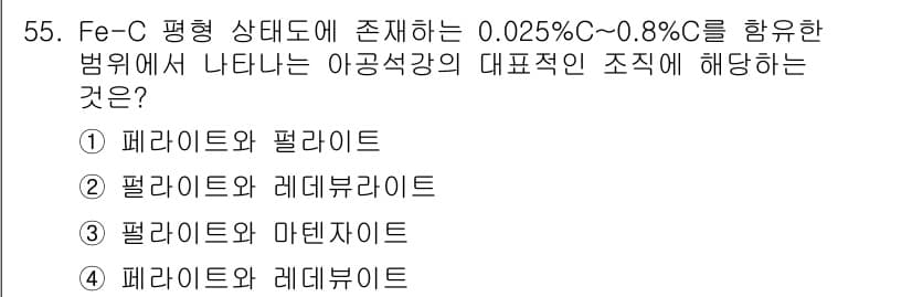 방사선비파괴검사기능사 2016년 55번 - 정답과 핵심 포인트를 검수 중인 기출문제