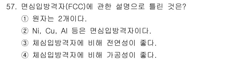 방사선비파괴검사기능사 2016년 57번 - 정답과 핵심 포인트를 검수 중인 기출문제