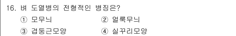 식물보호산업기사 2015년 16번 - 정답과 핵심 포인트를 검수 중인 기출문제