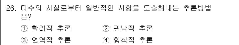 화재감식평가기사 2015년 26번 - 정답과 핵심 포인트를 검수 중인 기출문제