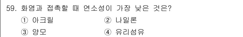 화재감식평가기사 2015년 59번 - 정답과 핵심 포인트를 검수 중인 기출문제