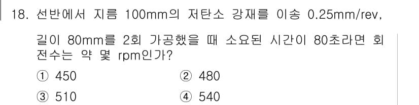 기계설계산업기사 2018년 18번 - 정답과 핵심 포인트를 검수 중인 기출문제